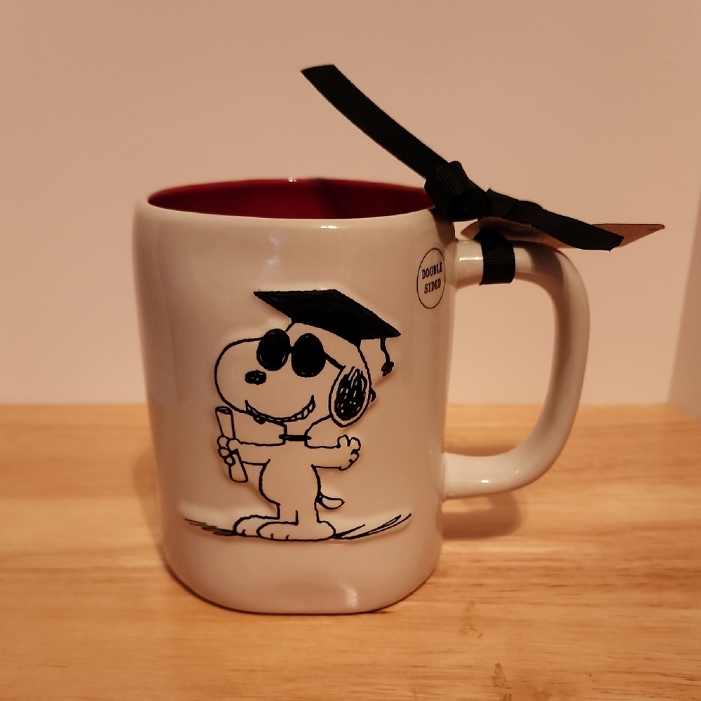 PEANUTS x Rae Dunn Graduation Mug